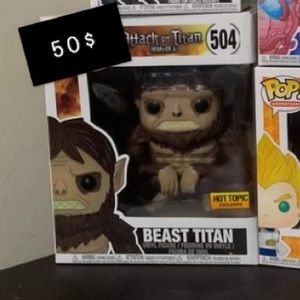 Funko pop- beast titan- 6” attack on titan
